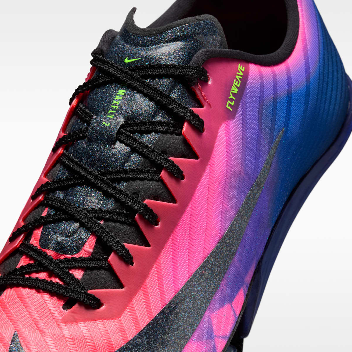 Nike Maxfly 2 Glam Track & Field Sprinting Spikes - Fierce Purple/Flash Crimson/Pink Blast/Black - Image 8