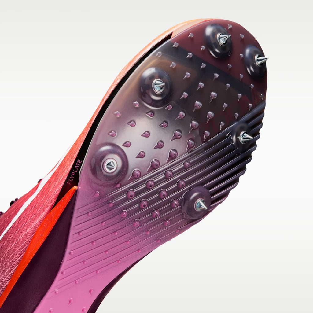 Nike Maxfly 2 Track & Field Sprinting Spikes - Bordeaux/Bright Crimson/Hyper Crimson/White - Image 7