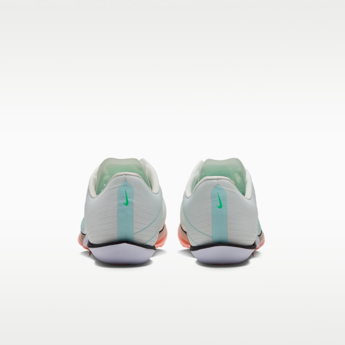 Women's Nike Maxfly 2 Track & Field Sprinting Spikes - Summit White/Atomic Pink/Palest Purple/Electro Green