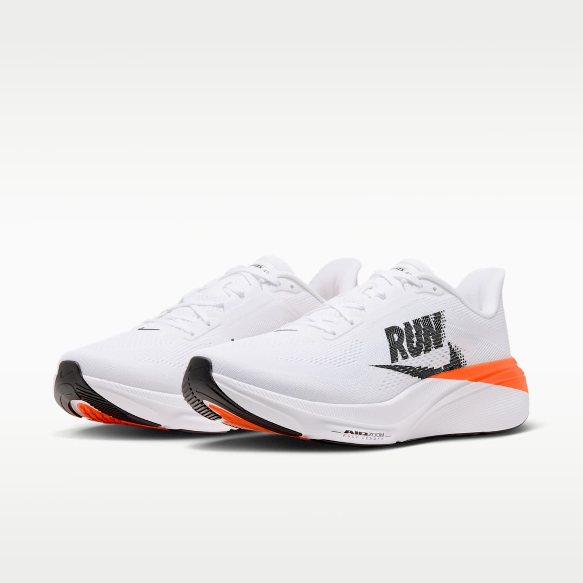 Nike Pegasus 42 Men's Road Running Shoes - White/White/Total Orange/Black - Image 5