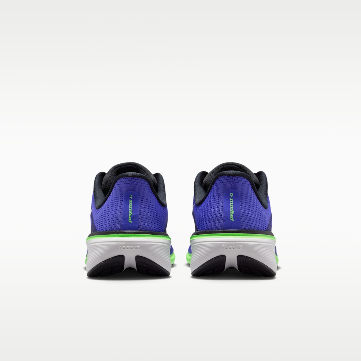 Nike Pegasus 42 Big Kids' Road Running Shoes - Sapphire/Lapis/Lime Blast/Black