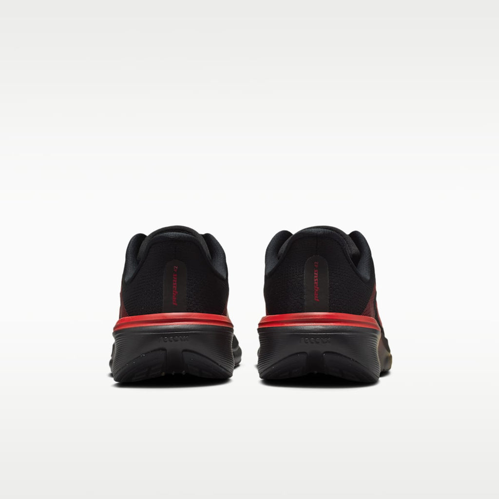 Nike Pegasus 42 Big Kids' Road Running Shoes - Black/University Red/Wolf Grey/Bright Crimson
