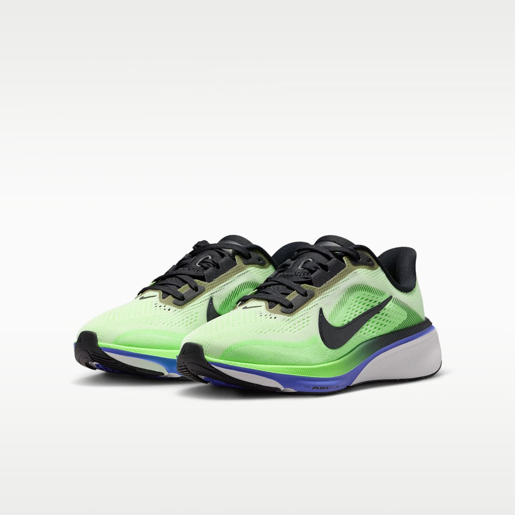 Nike Pegasus 42 Big Kids' Road Running Shoes - Volt Tint/Sapphire/Lime Blast/Black Spruce