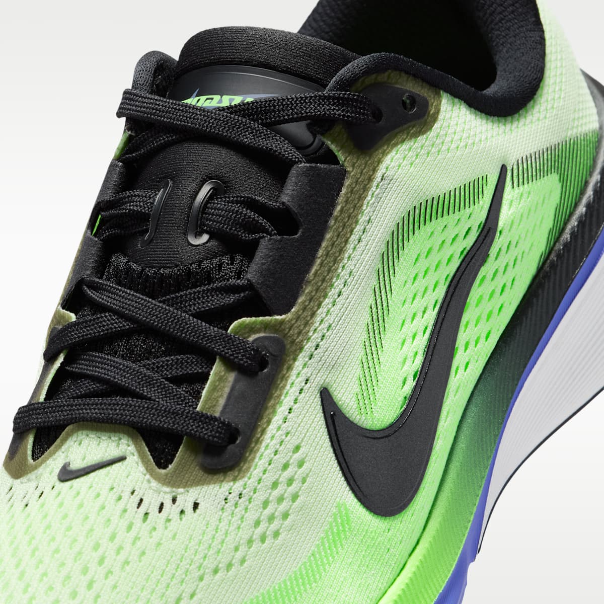 Nike Pegasus 42 Big Kids' Road Running Shoes - Volt Tint/Sapphire/Lime Blast/Black Spruce