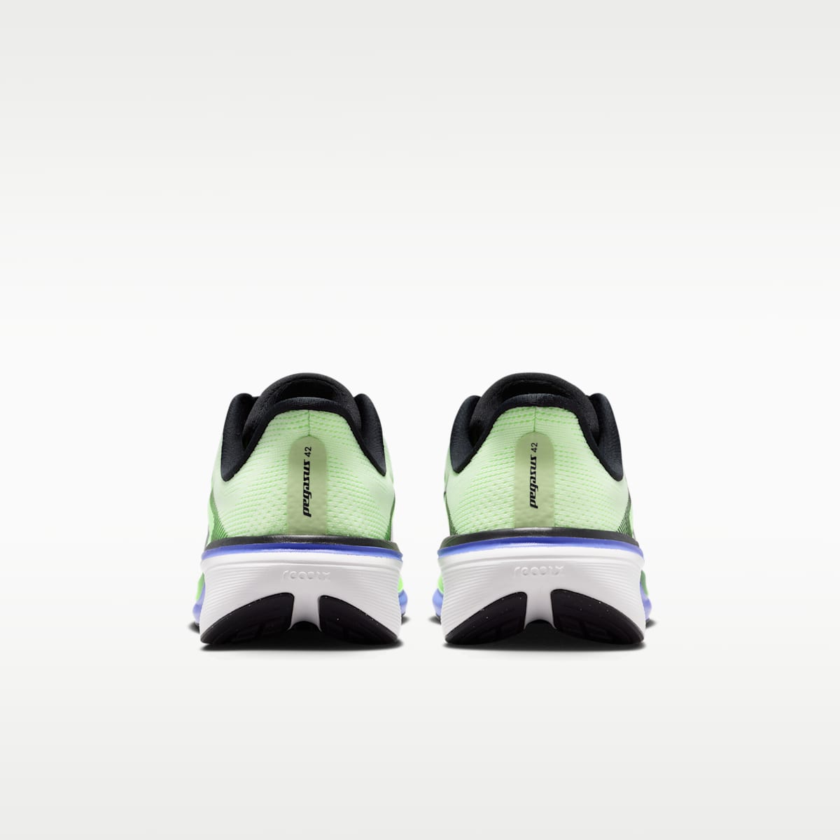 Nike Pegasus 42 Big Kids' Road Running Shoes - Volt Tint/Sapphire/Lime Blast/Black Spruce