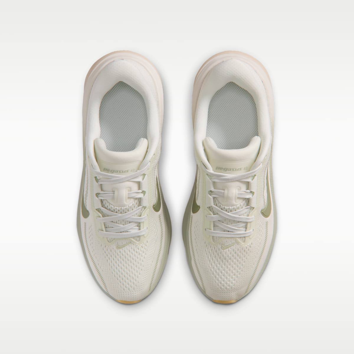 Nike Pegasus 42 Big Kids' Road Running Shoes - Spruce Aura/Pale Ivory/Gum Light Brown/Jade Horizon