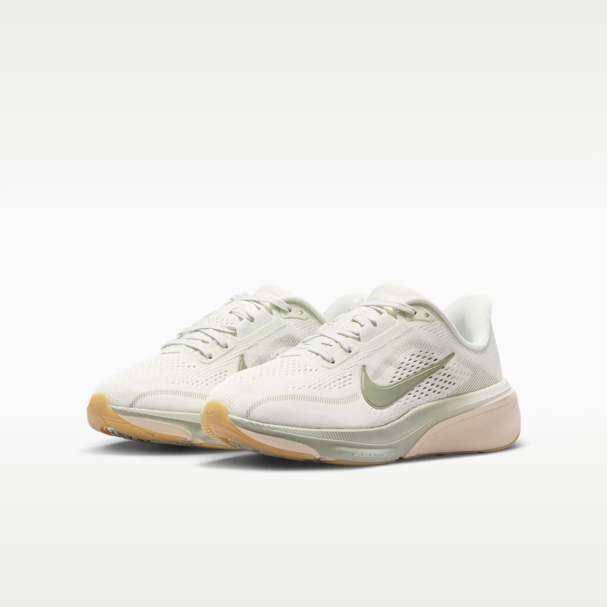 Nike Pegasus 42 Big Kids' Road Running Shoes - Spruce Aura/Pale Ivory/Gum Light Brown/Jade Horizon