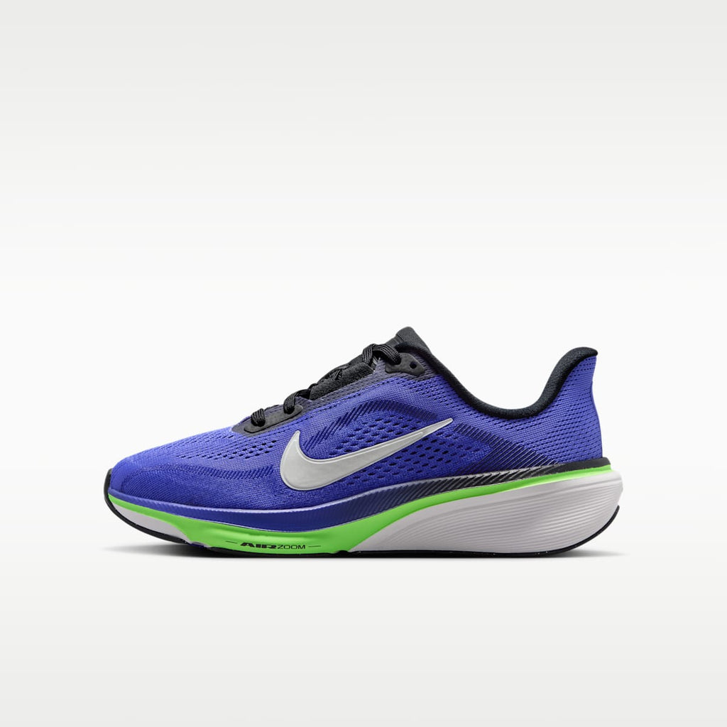 Nike Pegasus 42 Big Kids' Road Running Shoes - Sapphire/Lapis/Lime Blast/Black
