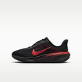 Nike Pegasus 42 Big Kids' Road Running Shoes - Black/University Red/Wolf Grey/Bright Crimson