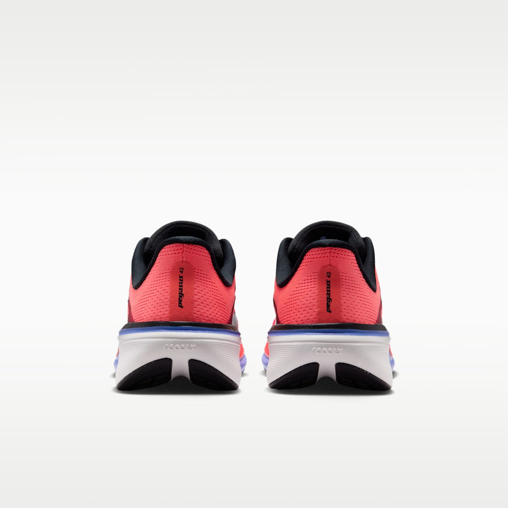 Nike Pegasus 42 Big Kids' Road Running Shoes - Lava Glow/Flash Crimson/Sapphire/Black