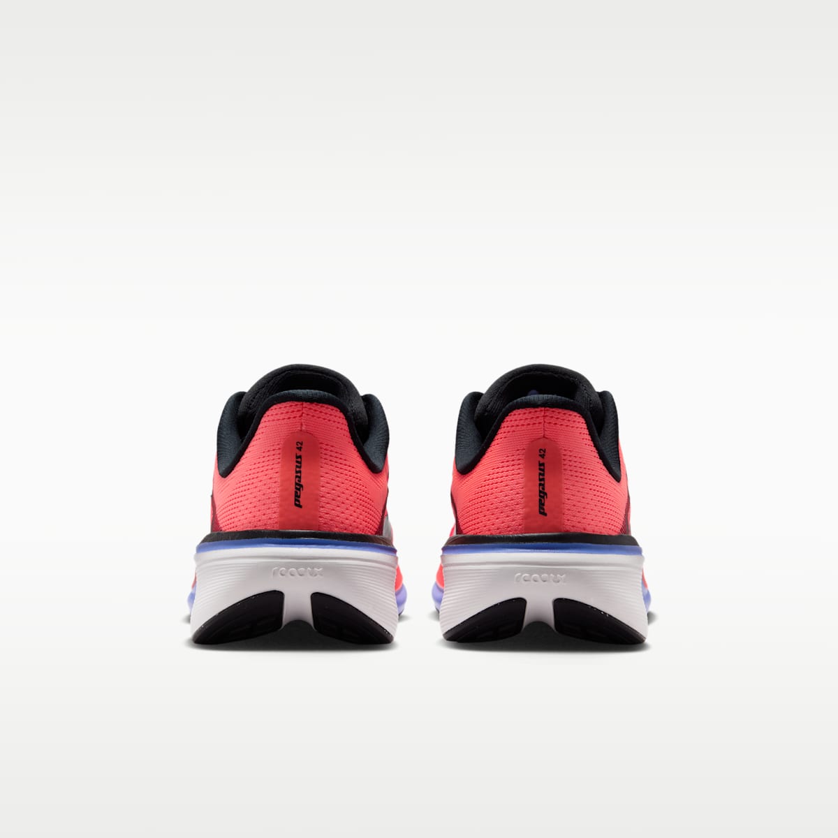 Nike Pegasus 42 Big Kids' Road Running Shoes - Lava Glow/Flash Crimson/Sapphire/Black