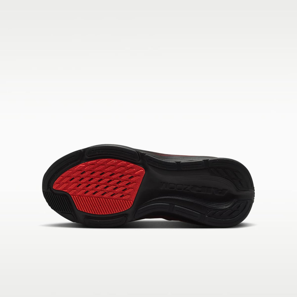 Nike Pegasus 42 Big Kids' Road Running Shoes - Black/University Red/Wolf Grey/Bright Crimson