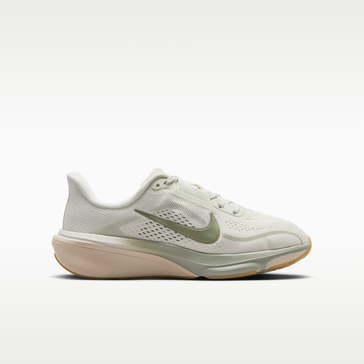 Nike Pegasus 42 Big Kids' Road Running Shoes - Spruce Aura/Pale Ivory/Gum Light Brown/Jade Horizon