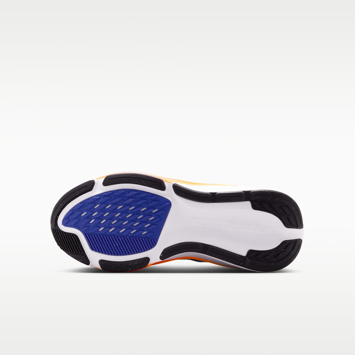 Nike Pegasus 42 Big Kids' Road Running Shoes - White/Lapis/Total Orange/Metallic Silver
