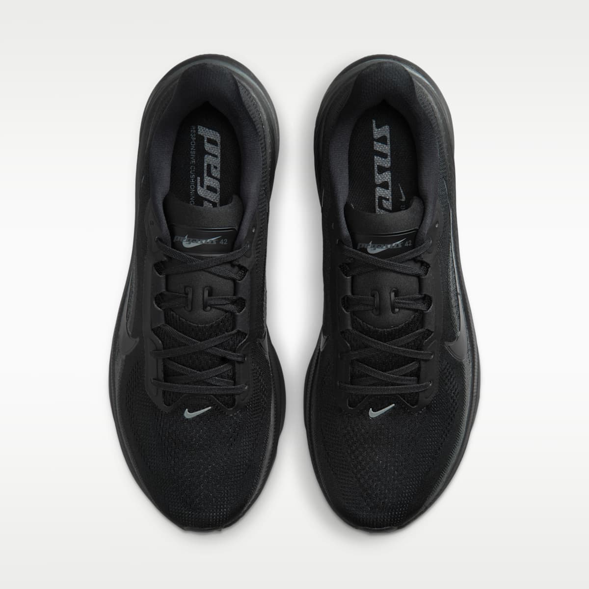 Nike Pegasus 42 Men's Road Running Shoes - Black/Anthracite/Black - Image 4