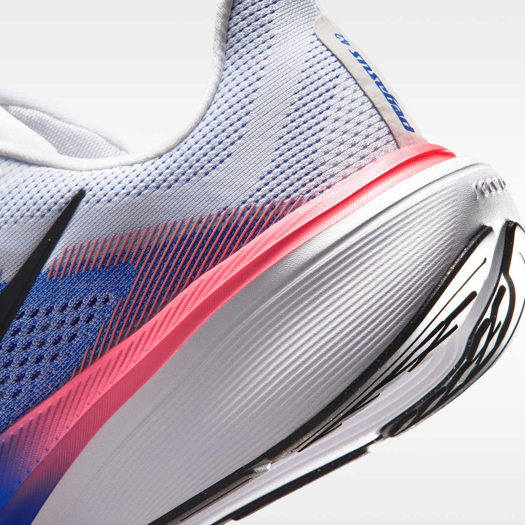 Nike Pegasus 42 Men's Road Running Shoes - White/Racer Blue/Atomic Pink/Black - Image 8