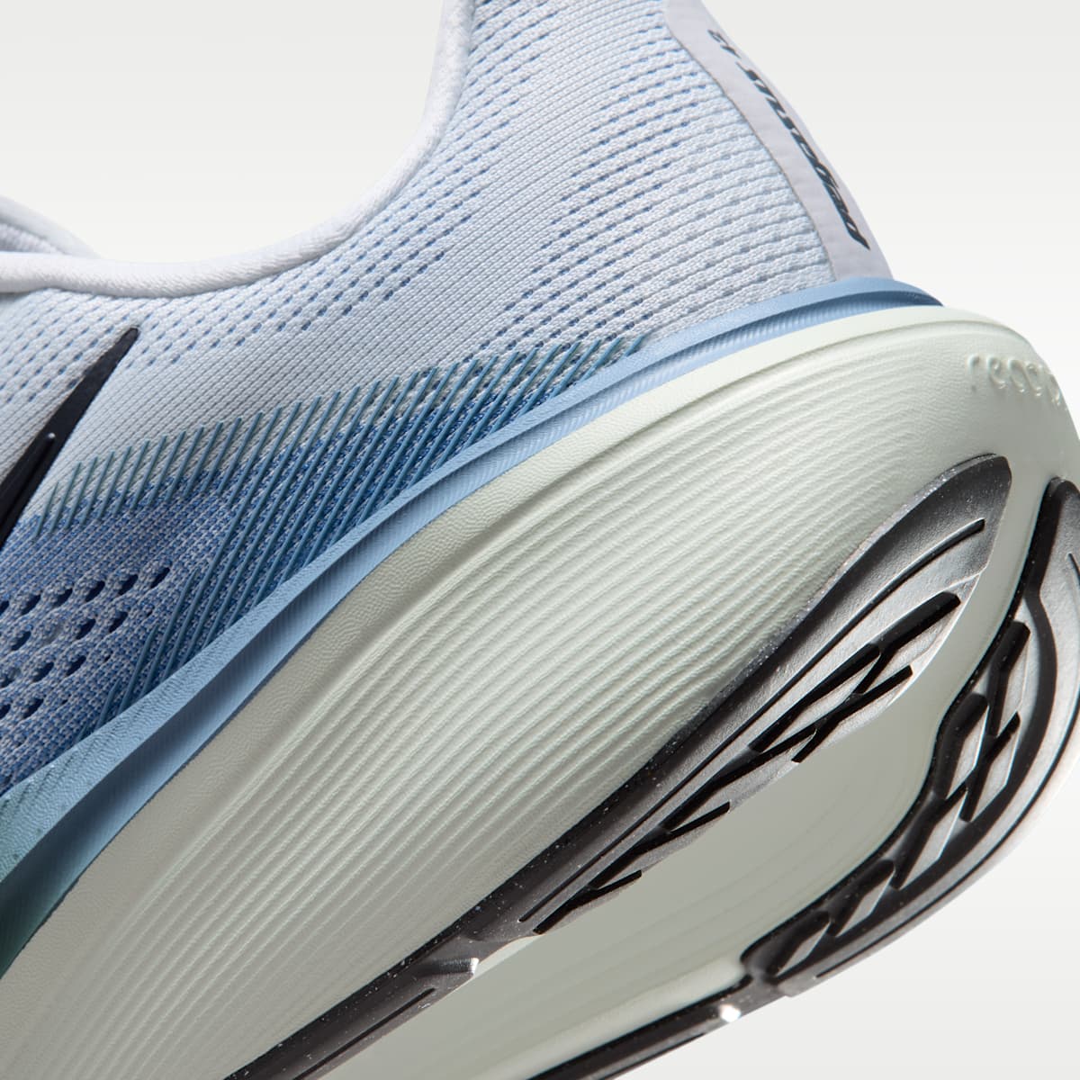 Nike Pegasus 42 Men's Road Running Shoes - Pure Platinum/Work Blue/Mineral Slate/Dark Obsidian - Image 8