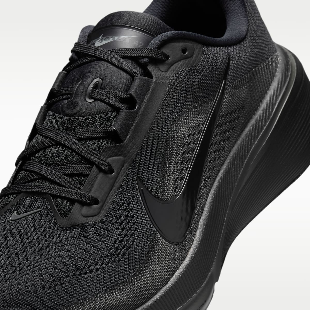 Nike Pegasus 42 Men's Road Running Shoes - Black/Anthracite/Black - Image 7