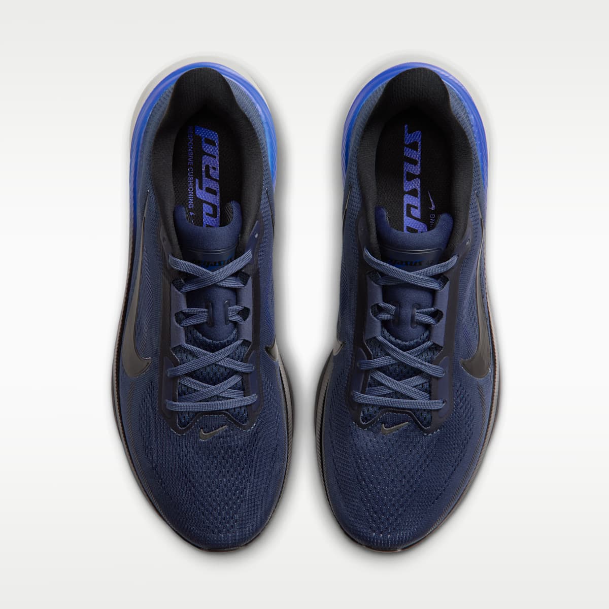 Nike Pegasus 42 Men's Road Running Shoes - Dark Slate/Grey Mist/Racer Blue/Black - Image 4