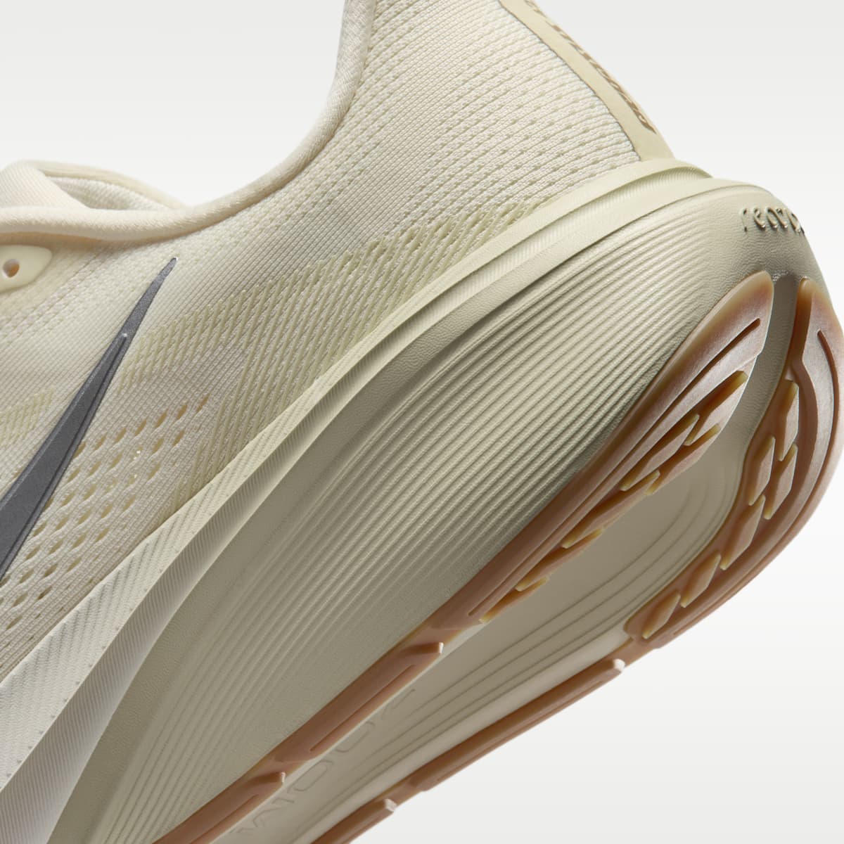 Nike Pegasus 42 Men's Road Running Shoes - Coconut Milk/Light Khaki/Gum Light Brown/Metallic Silver - Image 8