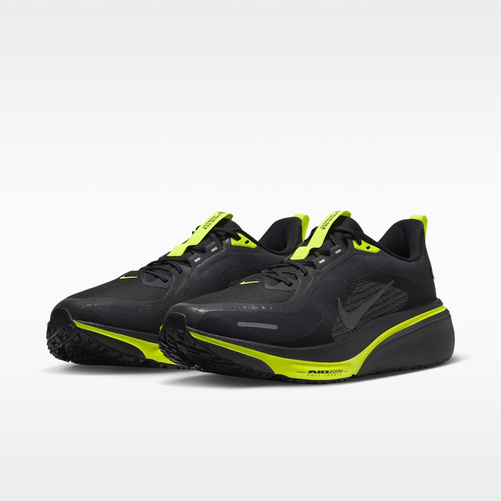 Nike Pegasus 42 GORE-TEX Men's Waterproof Road Running Shoes - Black/Lemon Venom/Metallic Dark Grey - Image 5