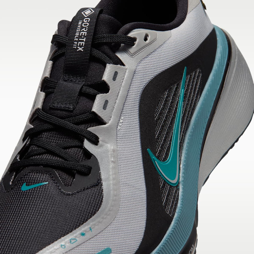 Nike Pegasus 42 GORE-TEX Men's Waterproof Road Running Shoes - Light Smoke Grey/Smokey Blue/Black/Bright Spruce - Image 7