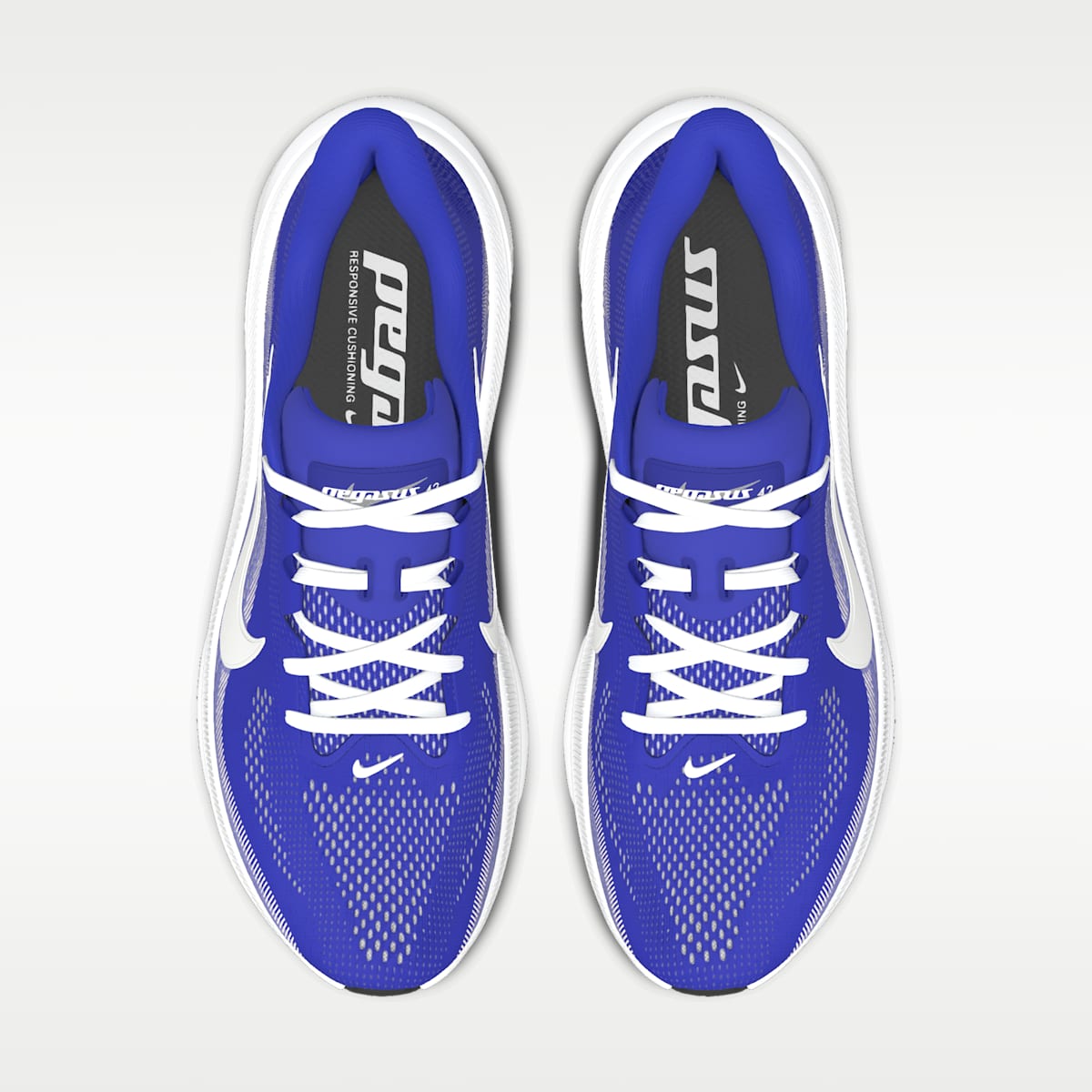 Nike Pegasus 42 By You Custom Men's Road Running Shoes - Multi-Color/Multi-Color - Image 4
