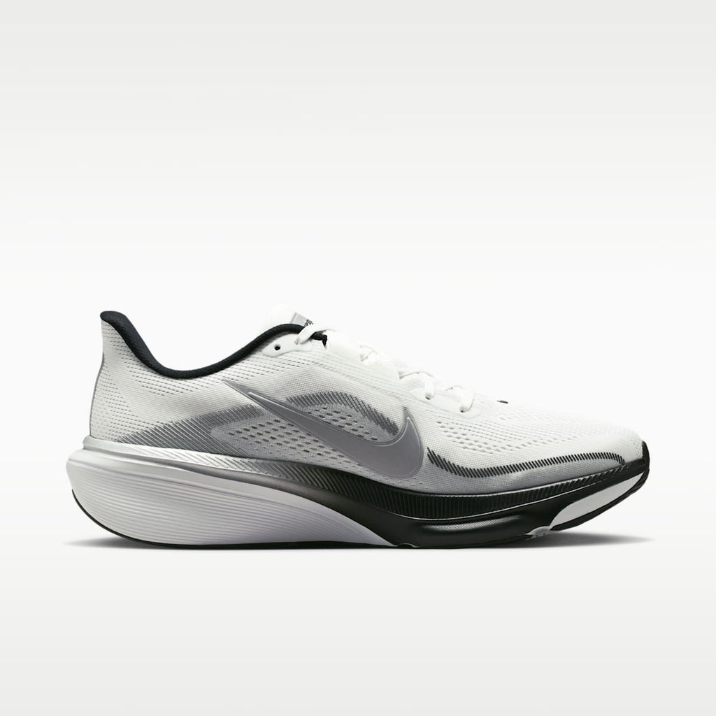 Nike Pegasus 42 Men's Road Running Shoes - Summit White/Photon Dust/Black/Metallic Silver - Image 3