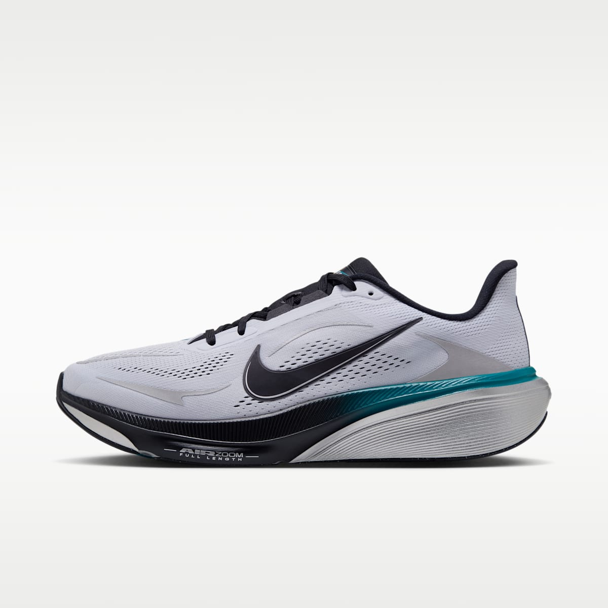 Nike Pegasus 42  Men's Road Running Shoes - Football Grey/Bright Spruce/Metallic Silver/Black - Image 1