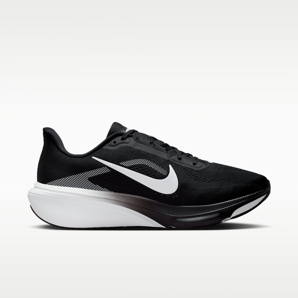 Nike Pegasus 42 Men's Road Running Shoes (Wide) - Black/Photon Dust/White - Image 3