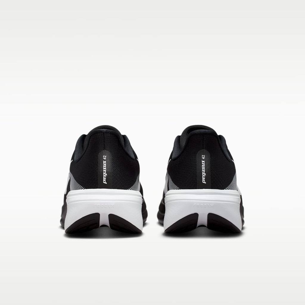 Nike Pegasus 42 Men's Road Running Shoes (Wide) - Black/Photon Dust/White - Image 6