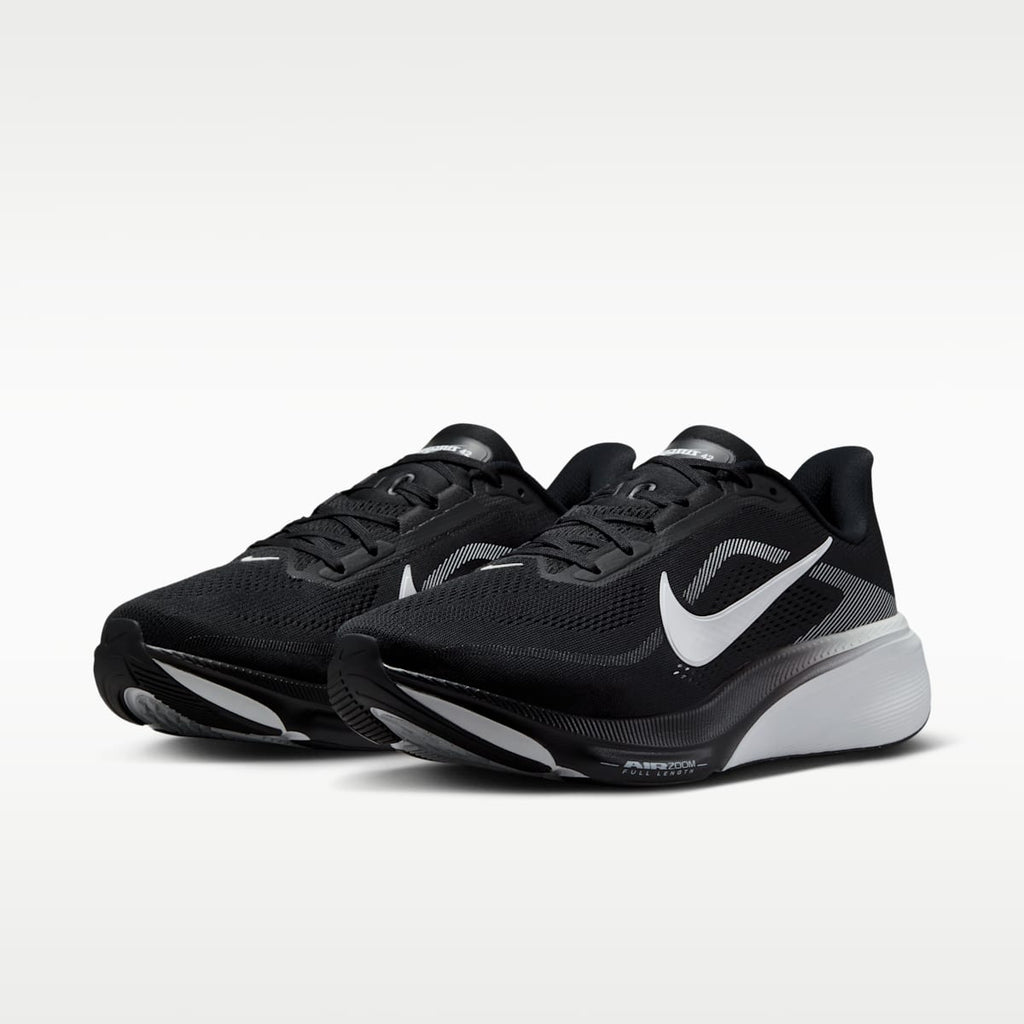 Nike Pegasus 42 Men's Road Running Shoes (Wide) - Black/Photon Dust/White - Image 5