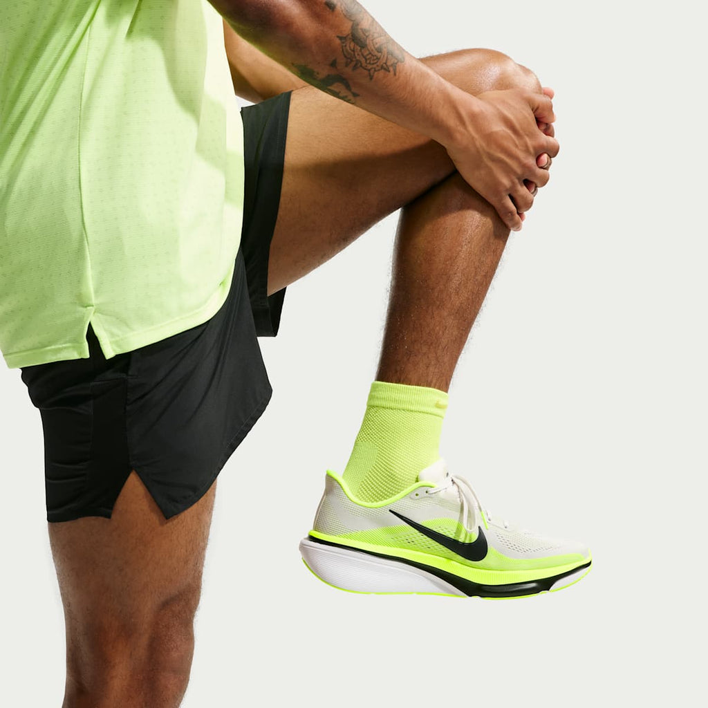 Nike Pegasus 42 Men's Road Running Shoes - Photon Dust/Volt/White/Black - Image 9