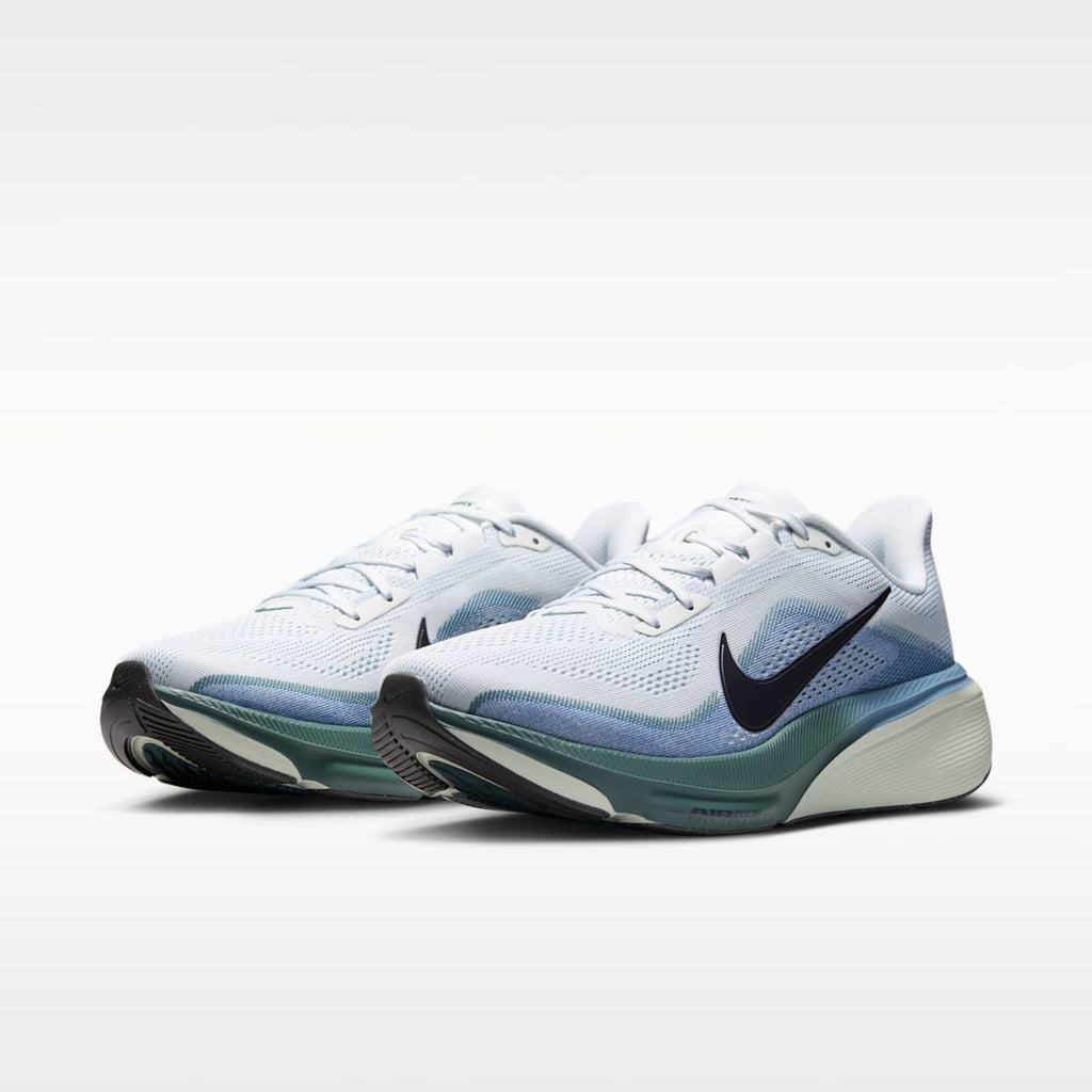 Nike Pegasus 42 Men's Road Running Shoes - Pure Platinum/Work Blue/Mineral Slate/Dark Obsidian - Image 5