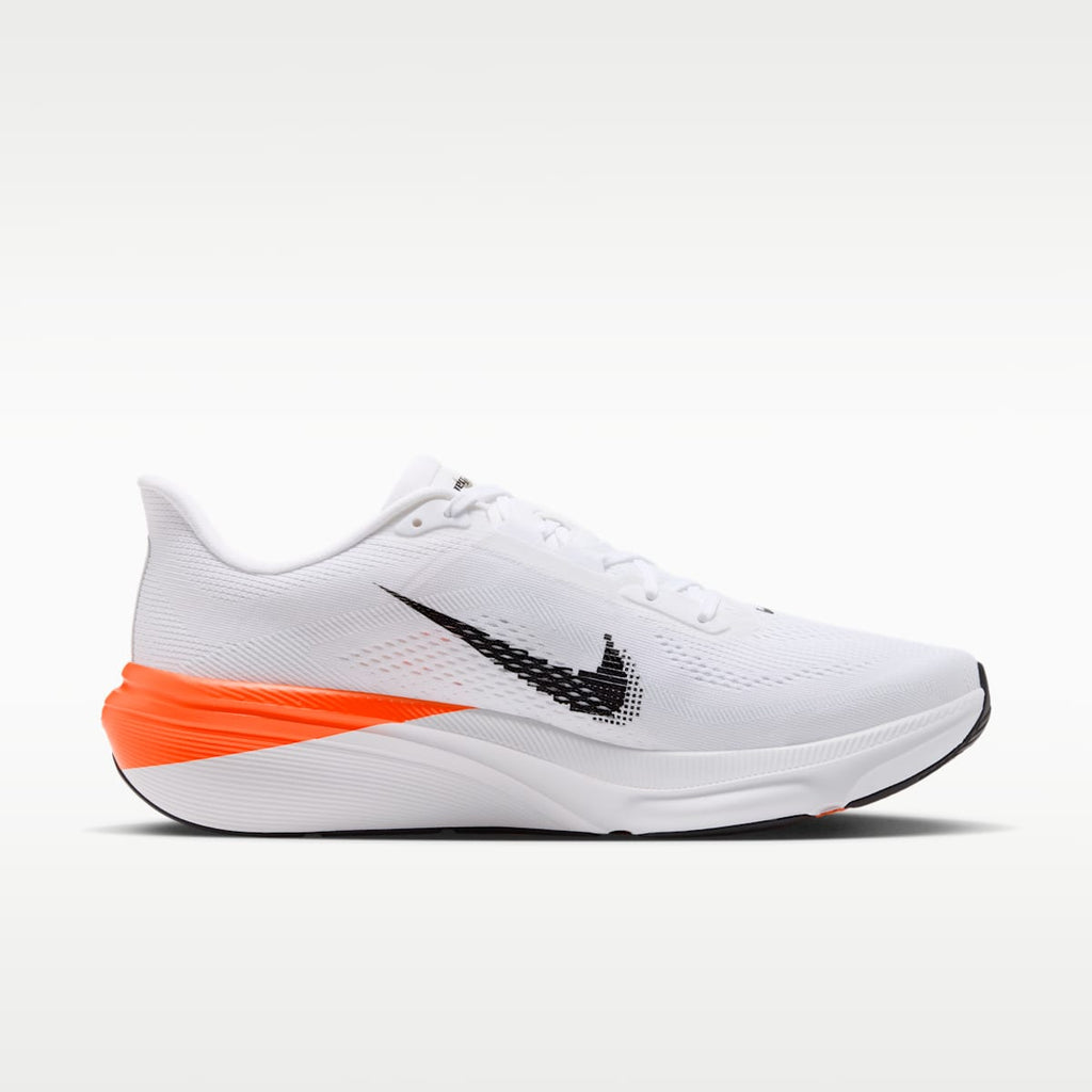 Nike Pegasus 42 Men's Road Running Shoes - White/White/Total Orange/Black - Image 3