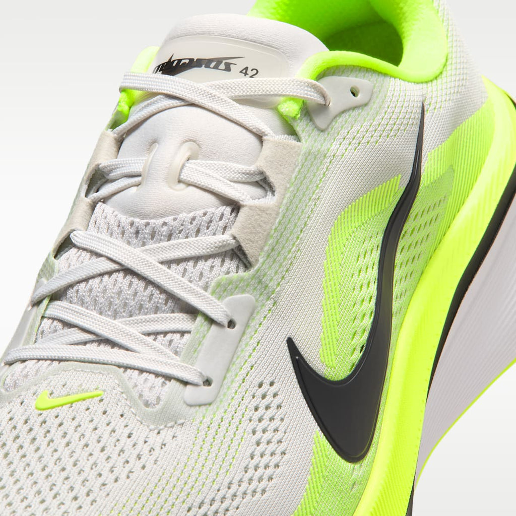 Nike Pegasus 42 Men's Road Running Shoes - Photon Dust/Volt/White/Black - Image 7