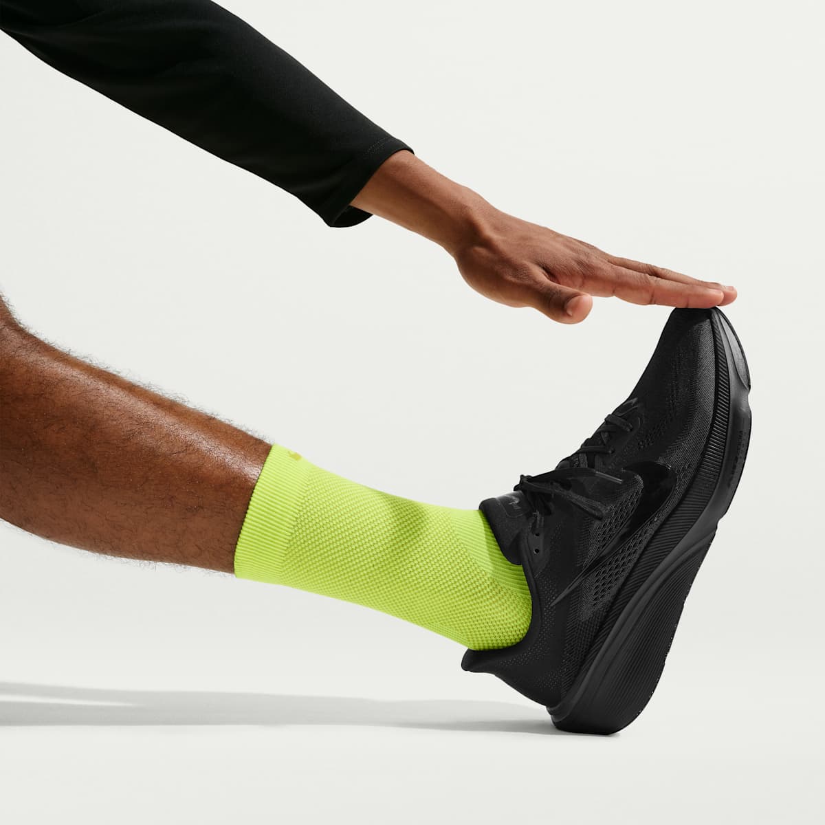 Nike Pegasus 42 Men's Road Running Shoes - Black/Anthracite/Black - Image 9