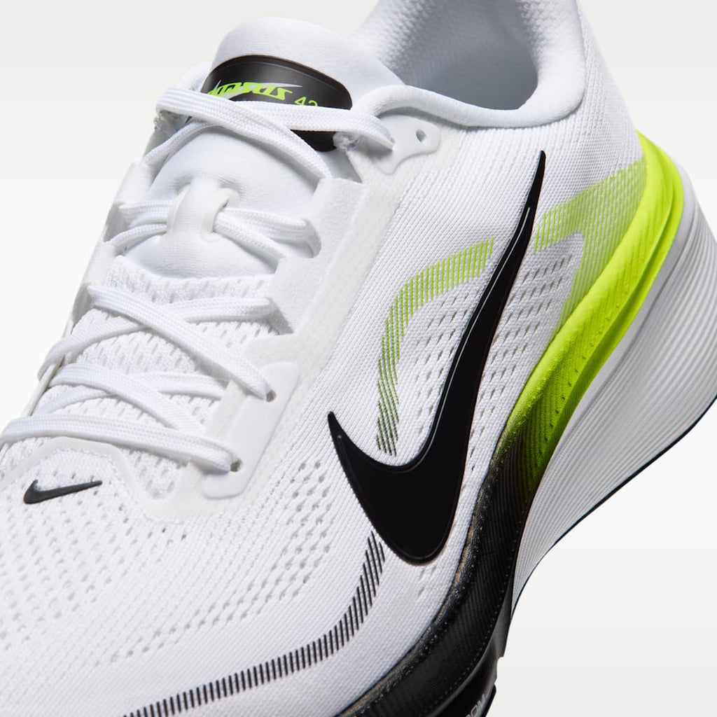 Nike Pegasus 42 Men's Road Running Shoes - White/Lemon Venom/White/Black - Image 7
