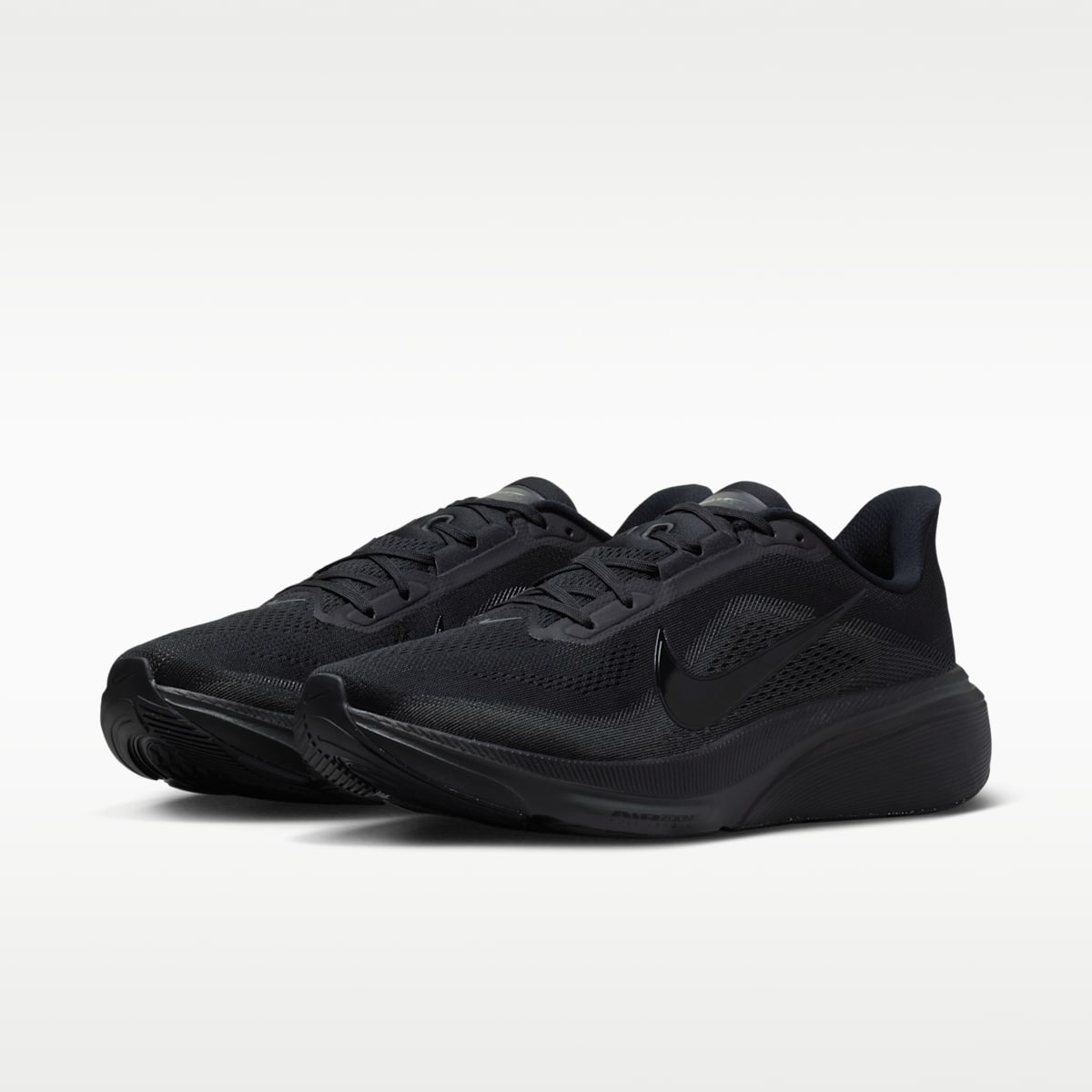 Nike Pegasus 42 Men's Road Running Shoes - Black/Anthracite/Black - Image 5