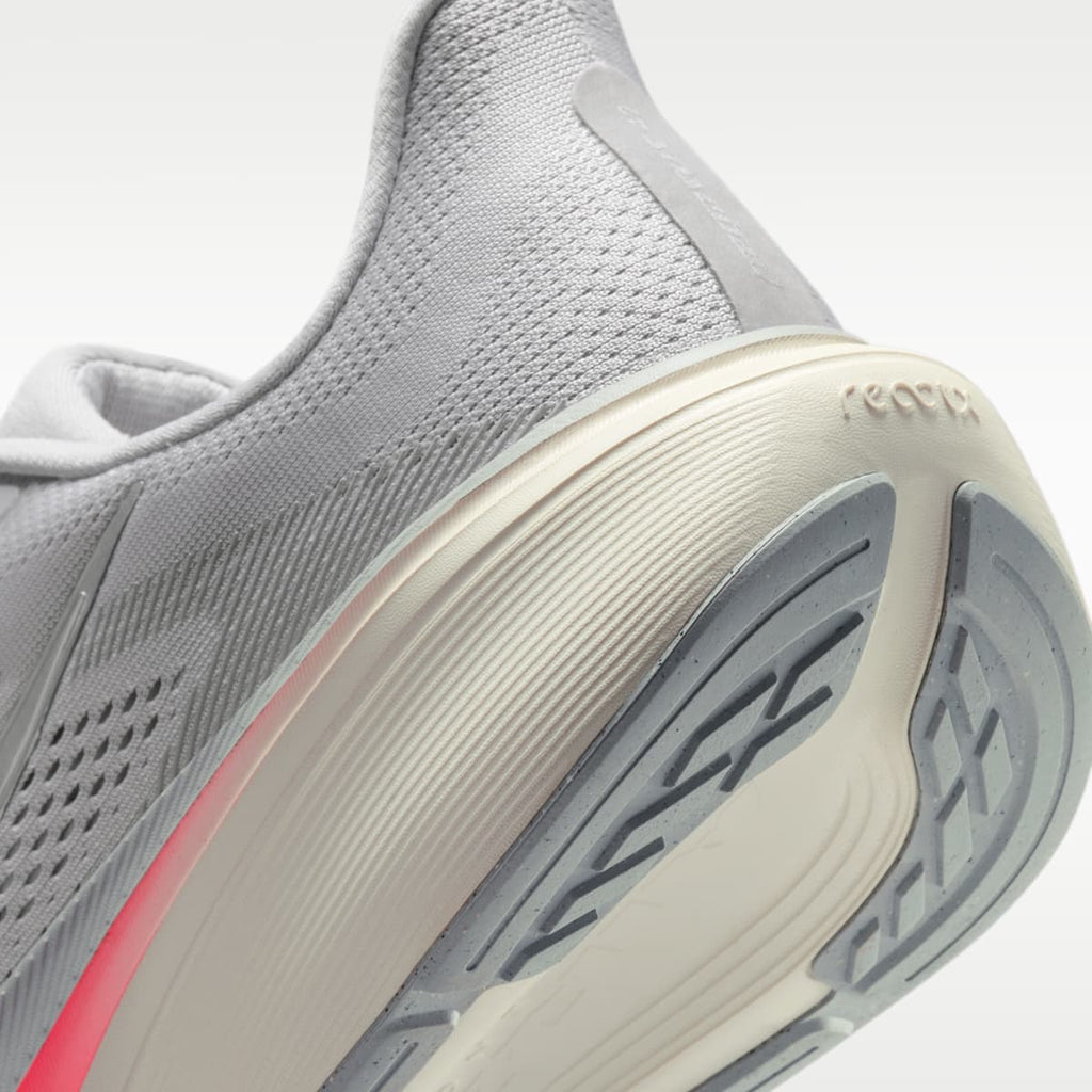 Nike Pegasus 42 Men's Road Running Shoes - Wolf Grey/Photon Dust/Flash Crimson/Metallic Silver - Image 8
