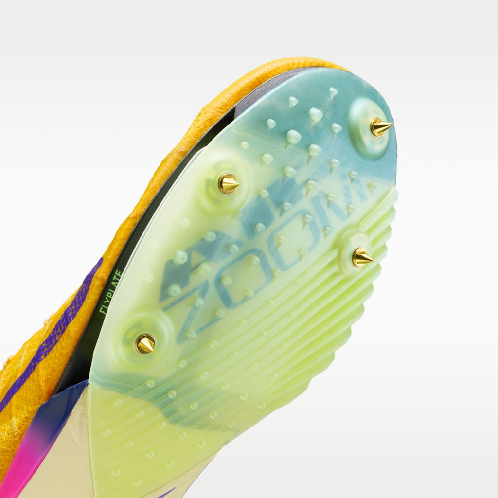 Women's Nike Victory 2 Track & Field Distance Spikes - Citron Pulse/Volt Ice/Laser Orange/Indigo Burst