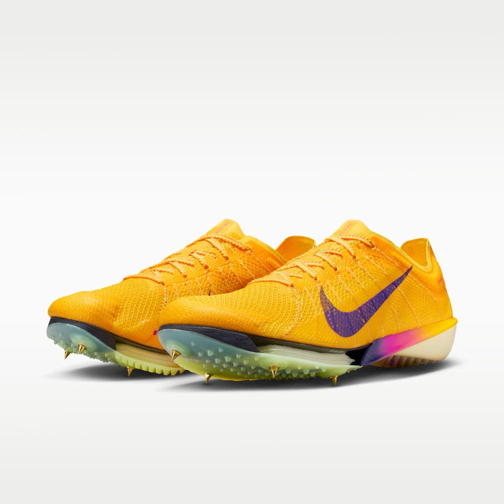 Women's Nike Victory 2 Track & Field Distance Spikes - Citron Pulse/Volt Ice/Laser Orange/Indigo Burst