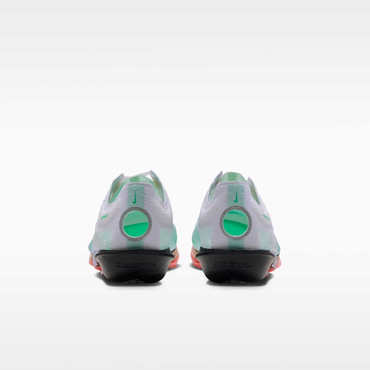 Nike Victory 2 Track & Field Distance Spikes - Summit White/Obsidian/Palest Purple/Electro Green - Image 6