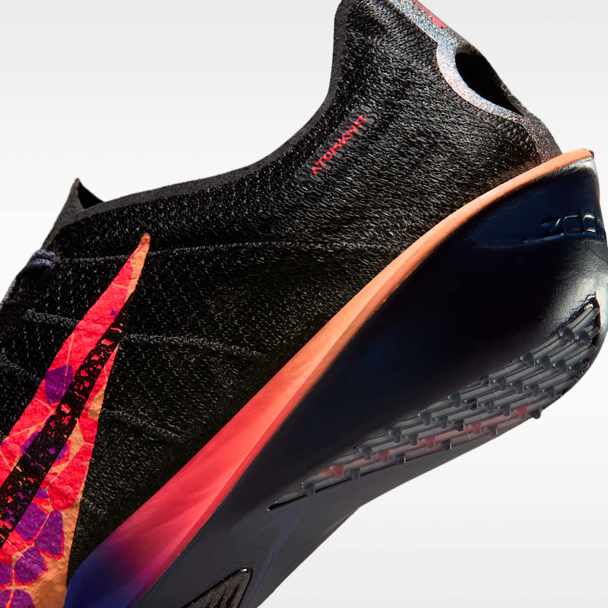 Women's Nike Victory 2 Glam Track & Field Distance Spikes - Light Carbon/Flash Crimson/Indigo Burst/Black