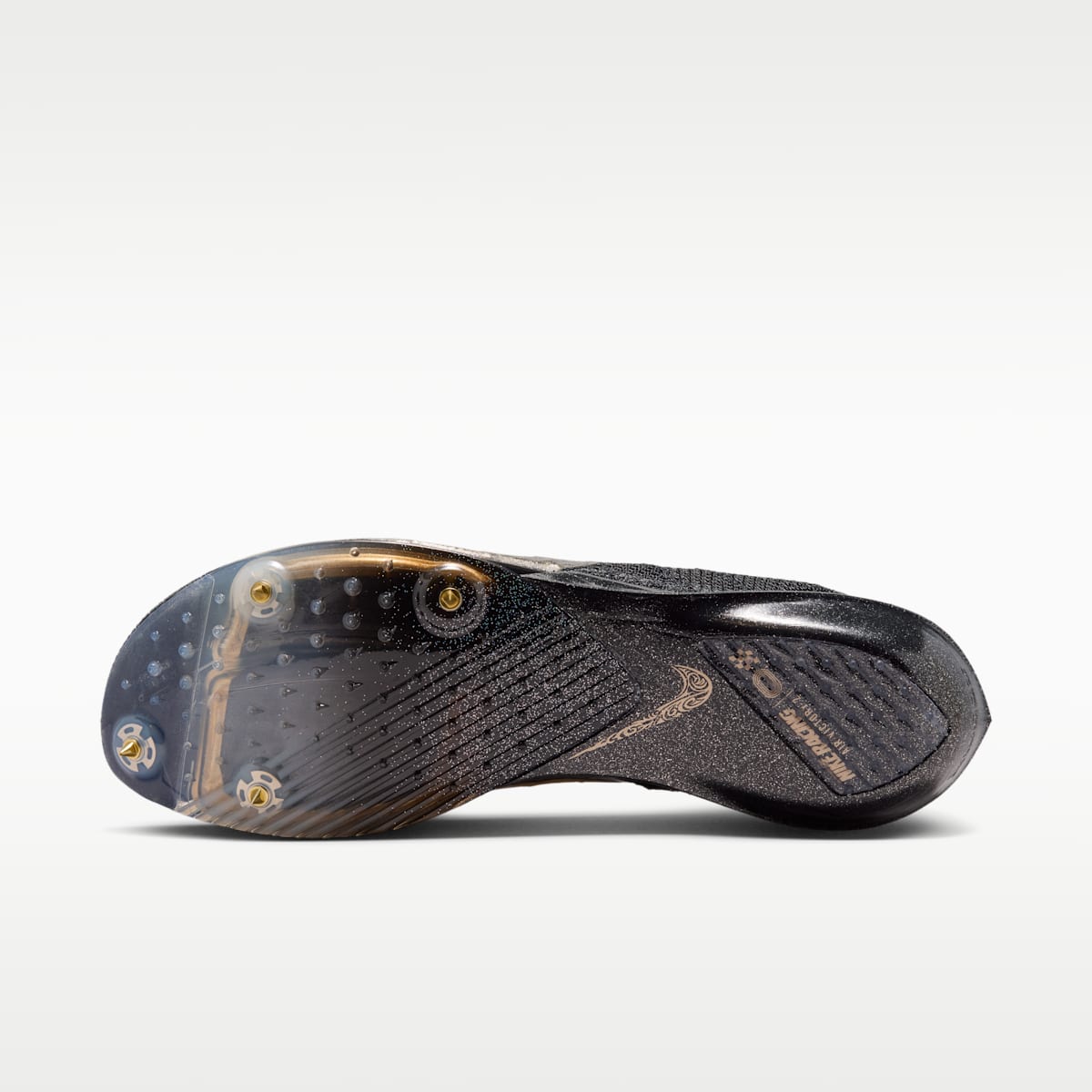 Nike Victory 2 "Keely Hodgkinson" Track & Field Distance Spikes - Black/Pitch Blue/Blackened Blue/Blur - Image 2
