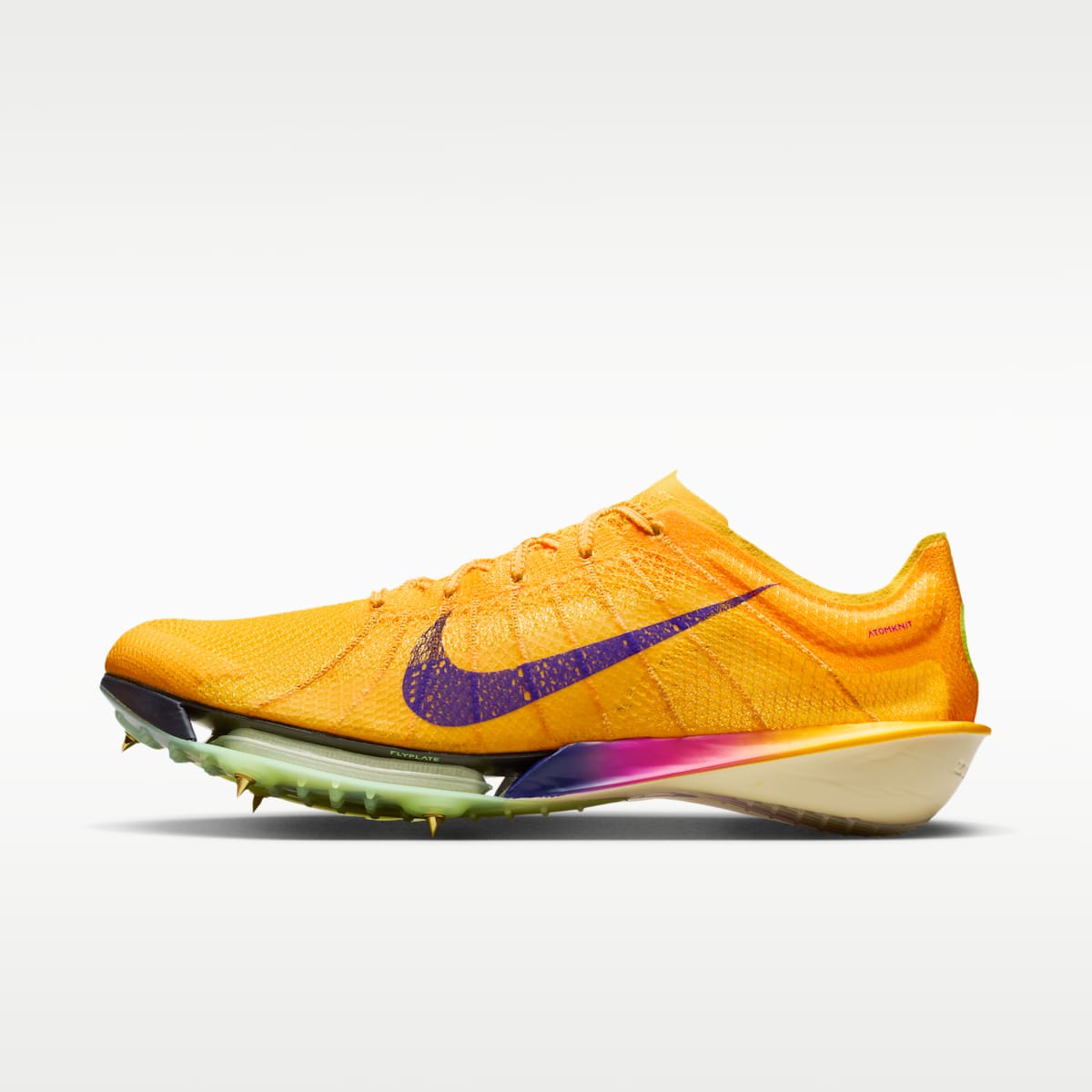 Nike Victory 2 Track & Field Distance Spikes - Citron Pulse/Volt Ice/Laser Orange/Indigo Burst - Image 1