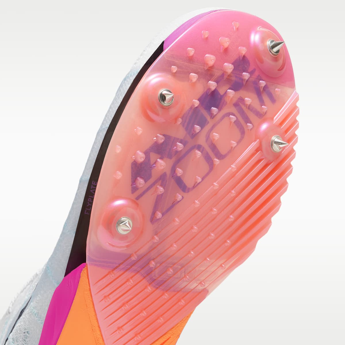Nike Victory 2 Track & Field Distance Spikes - White/Bright Crimson/Fire Pink/Obsidian - Image 7