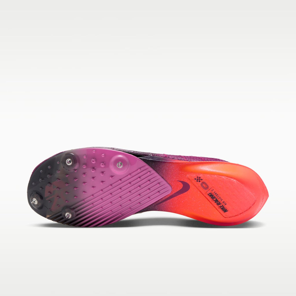 Nike Victory 2 Track & Field Distance Spikes - Bordeaux/Bright Crimson/Hyper Crimson/White - Image 2