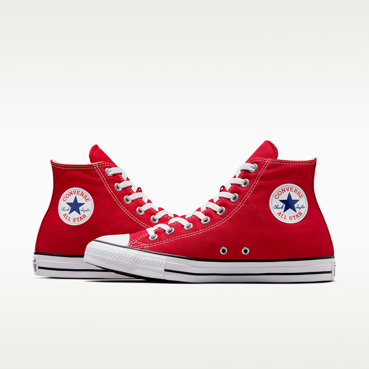 Converse Chuck Taylor All Star High Top Unisex Shoe - Red - Image 7