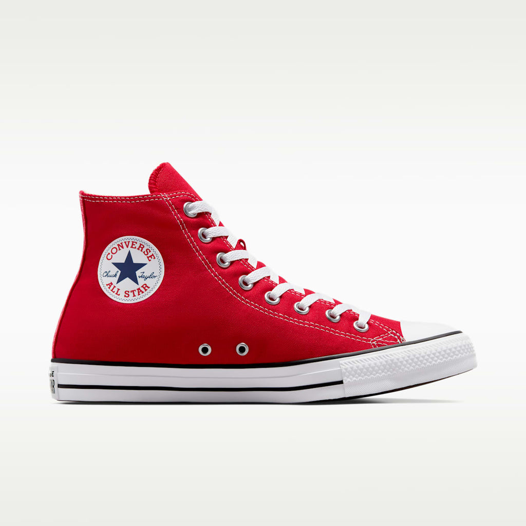 Converse Chuck Taylor All Star High Top Unisex Shoe - Red - Image 3